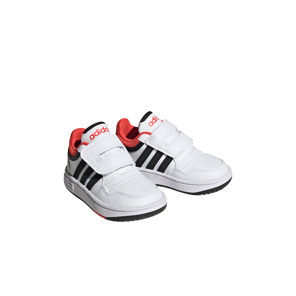 adidas zapatilla multideporte bebe Hoops lateral interior