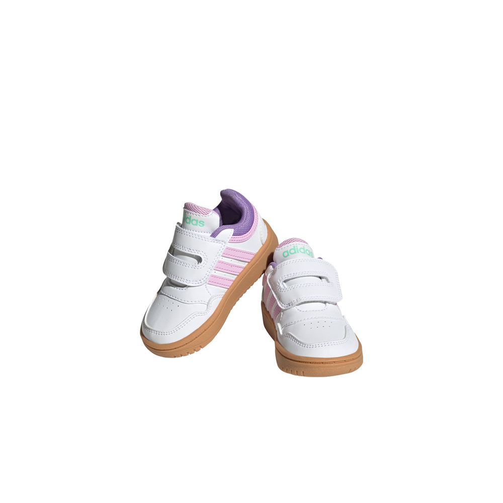 adidas zapatilla multideporte bebe Hoops lateral interior