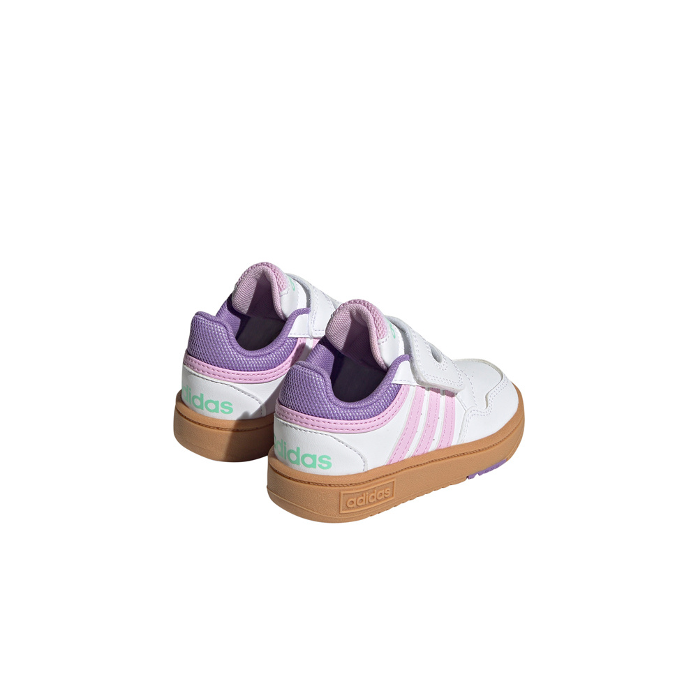 adidas zapatilla multideporte bebe Hoops vista trasera