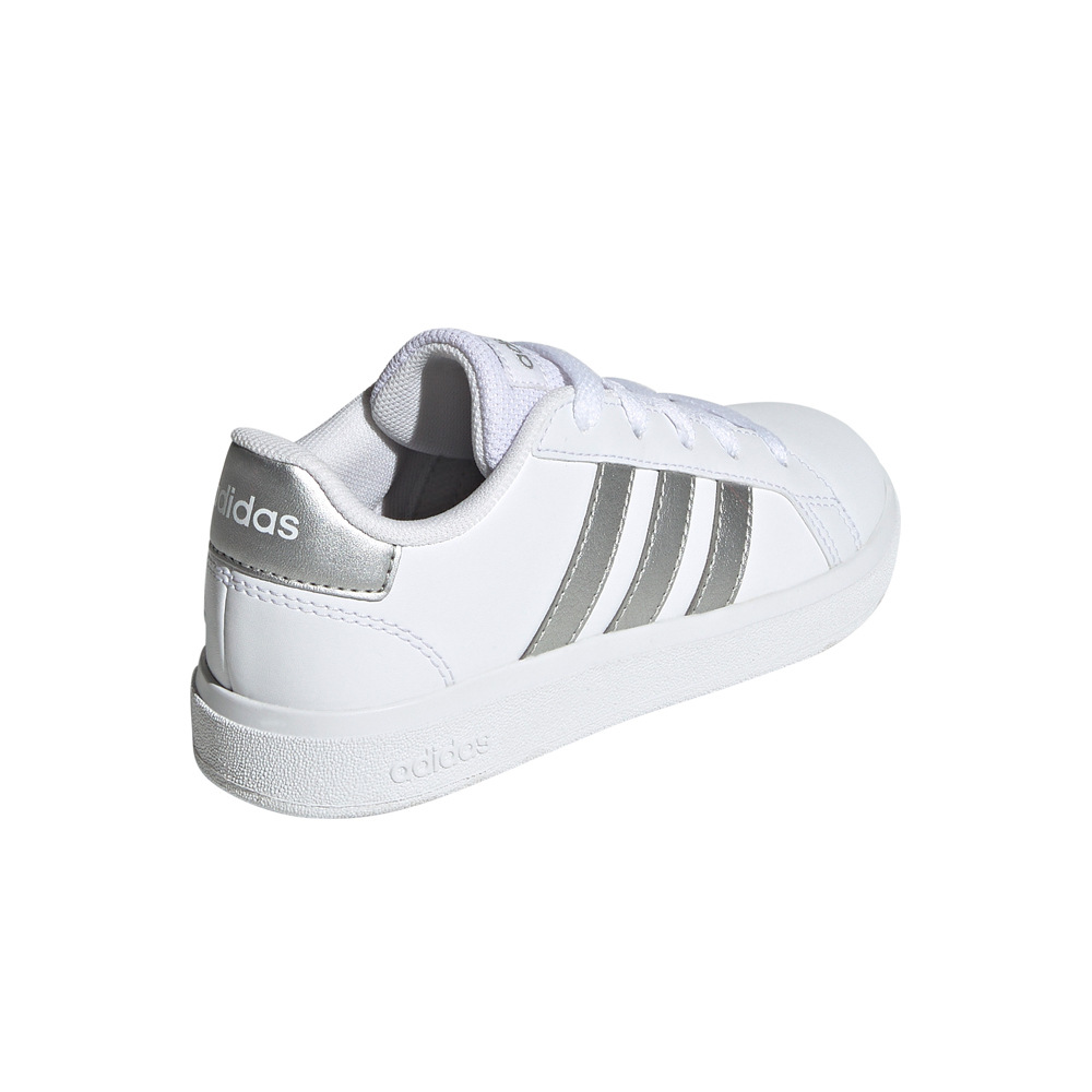 adidas zapatilla moda niño Grand Court Lifestyle Tennis Lace-Up vista trasera