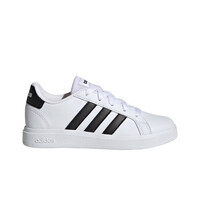 adidas zapatilla moda niño Grand Court Lifestyle Tennis Lace-Up lateral exterior