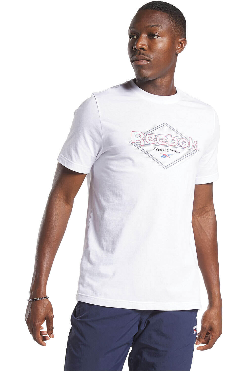 Reebok camiseta manga corta hombre GS KEEP IT CLASSIC SS vista frontal