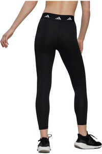 adidas pantalones y mallas largas fitness mujer 7/8 Techfit vista trasera