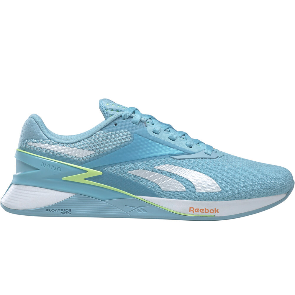 Reebok zapatillas fitness mujer NANO X3 AZAM lateral exterior