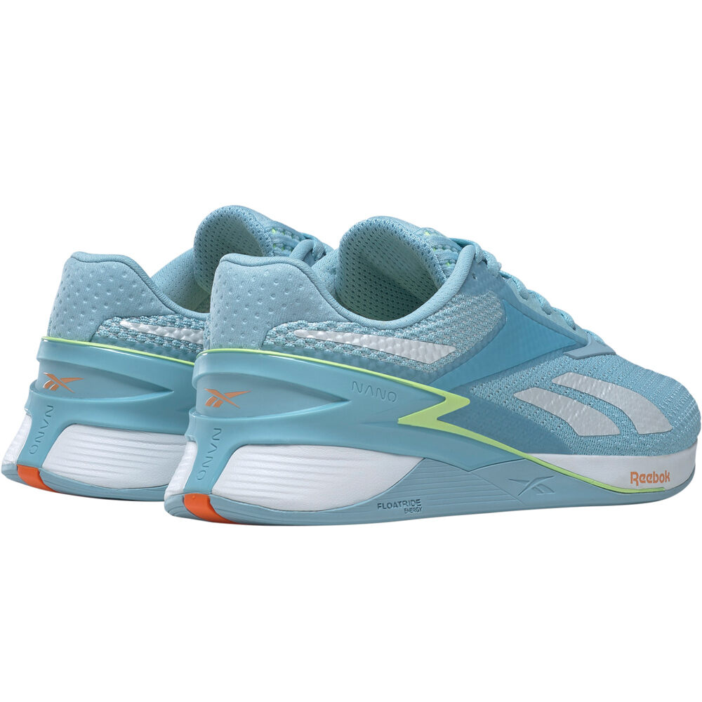 Reebok zapatillas fitness mujer NANO X3 AZAM vista trasera