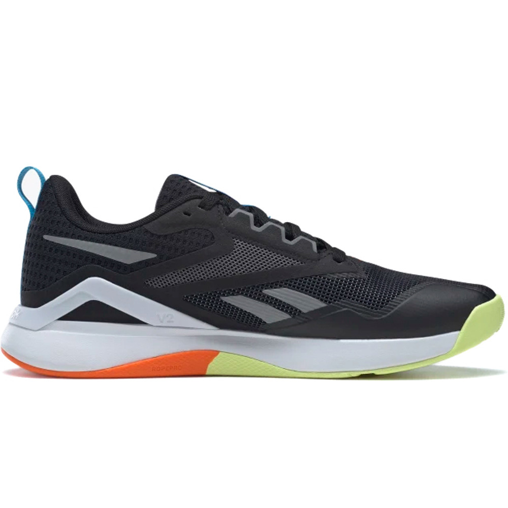 Reebok zapatilla cross training hombre NANOFLEX TR 2.0 NEGR puntera