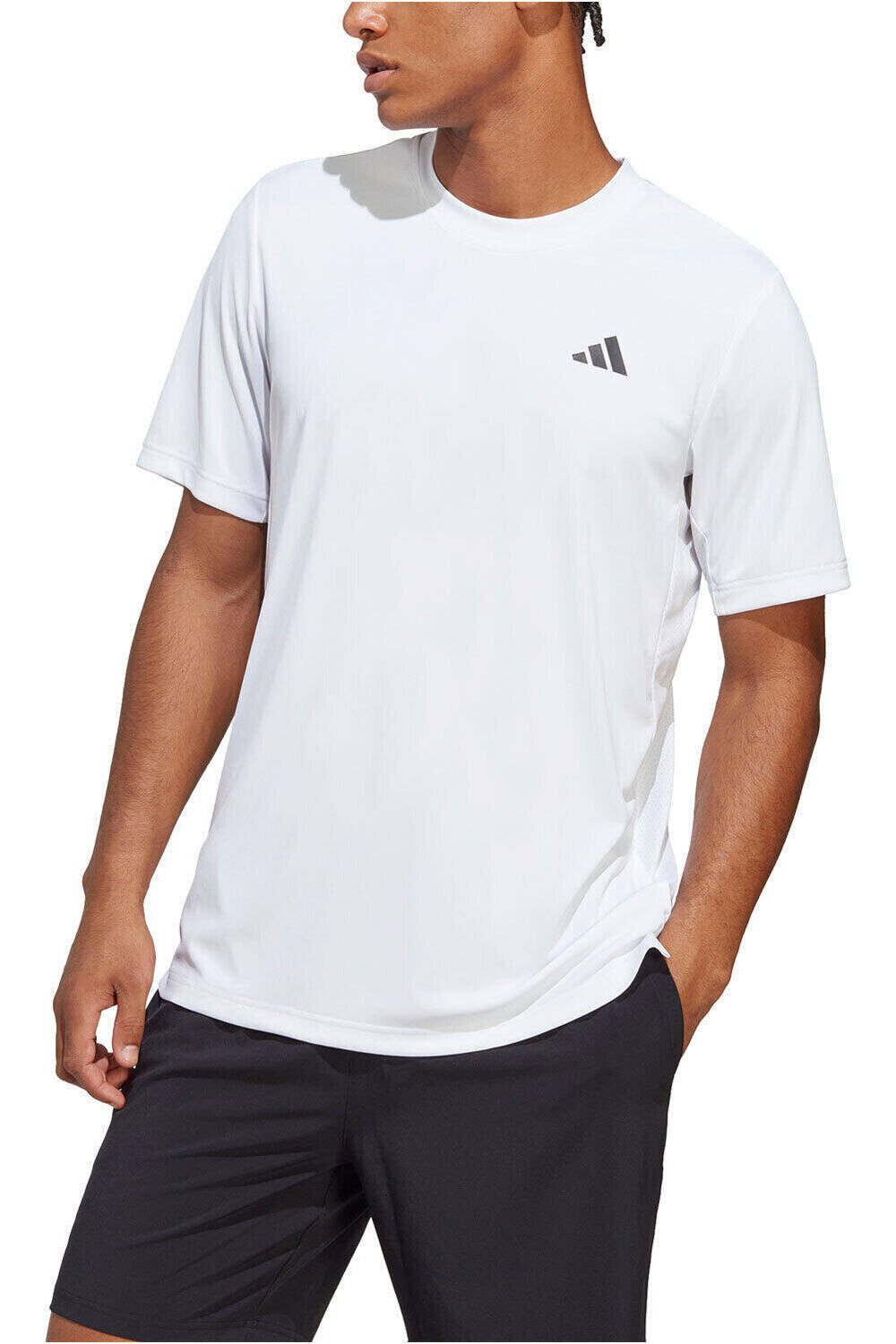 adidas camiseta tenis manga corta hombre Club Tennis vista frontal