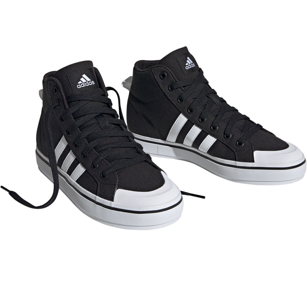 adidas zapatilla moda mujer Bravada 2.0 Lifestyle Skateboarding Canvas Mid-Cut lateral interior