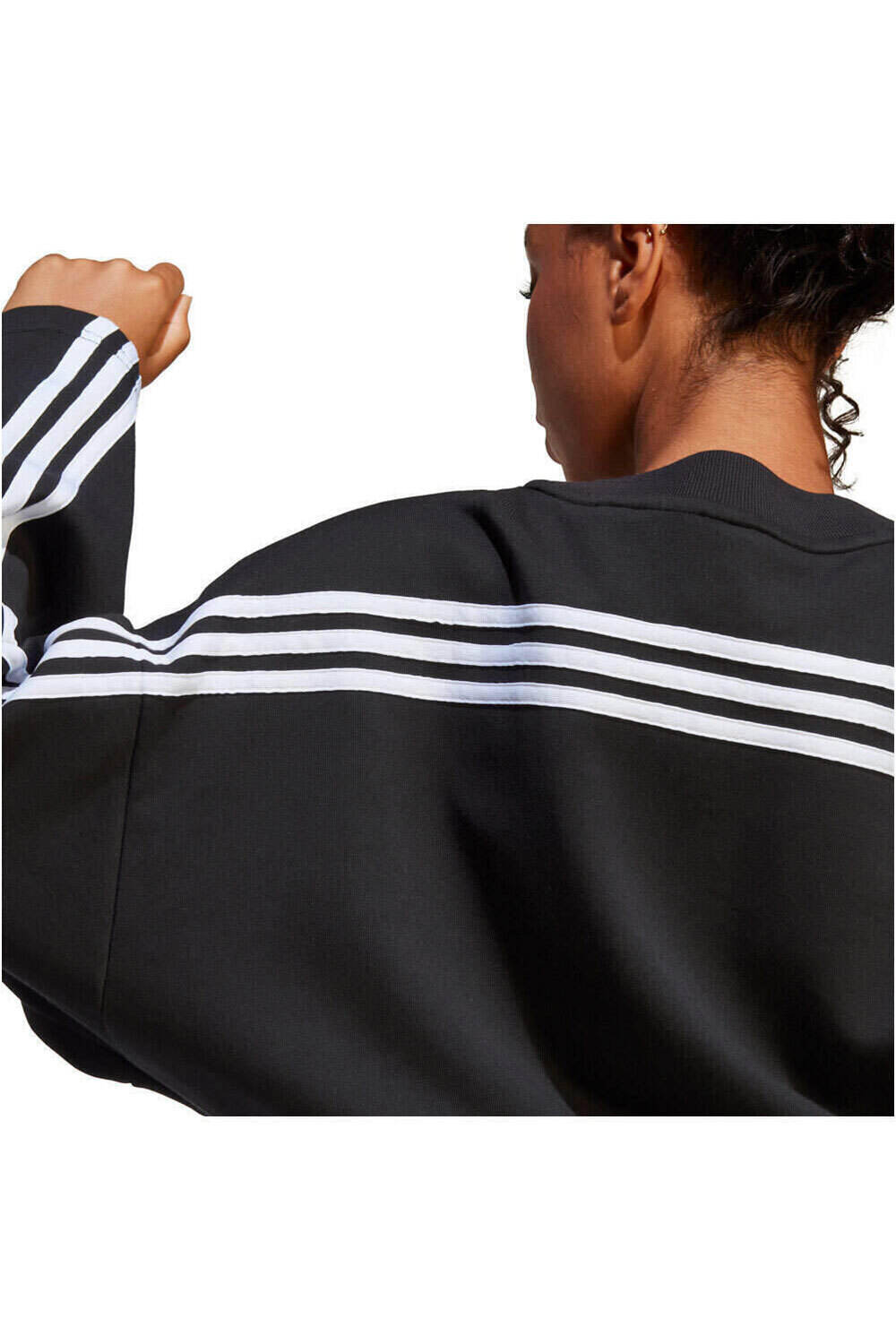 adidas sudadera mujer Future Icons 3 bandas vista detalle