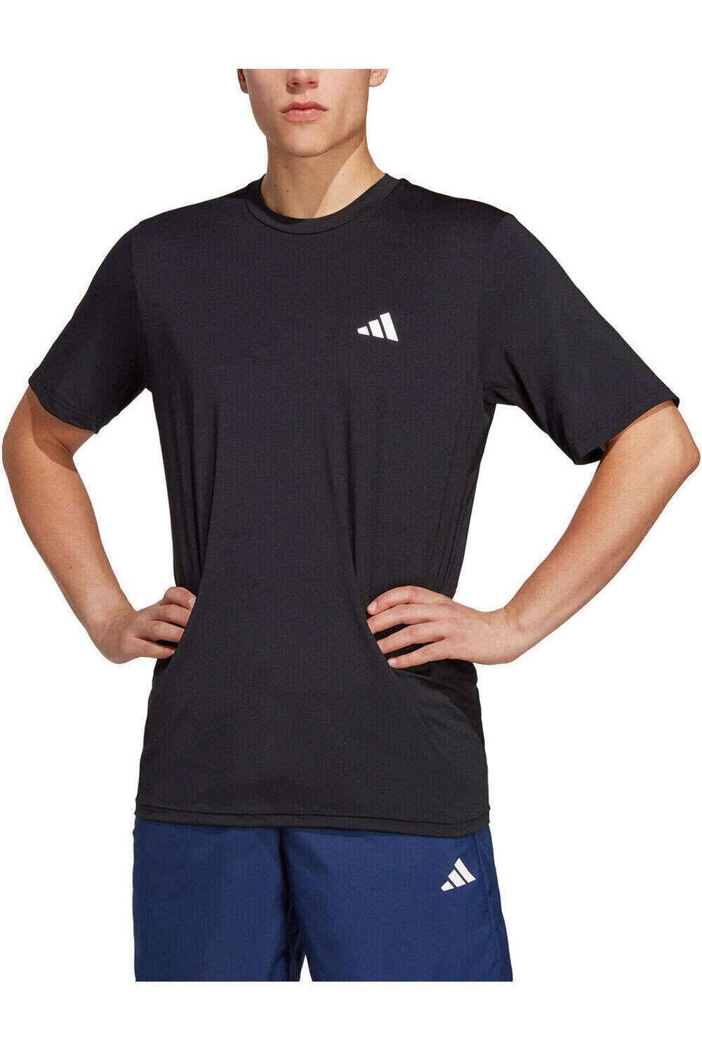 adidas camiseta fitness hombre Train Essentials Stretch Training vista frontal