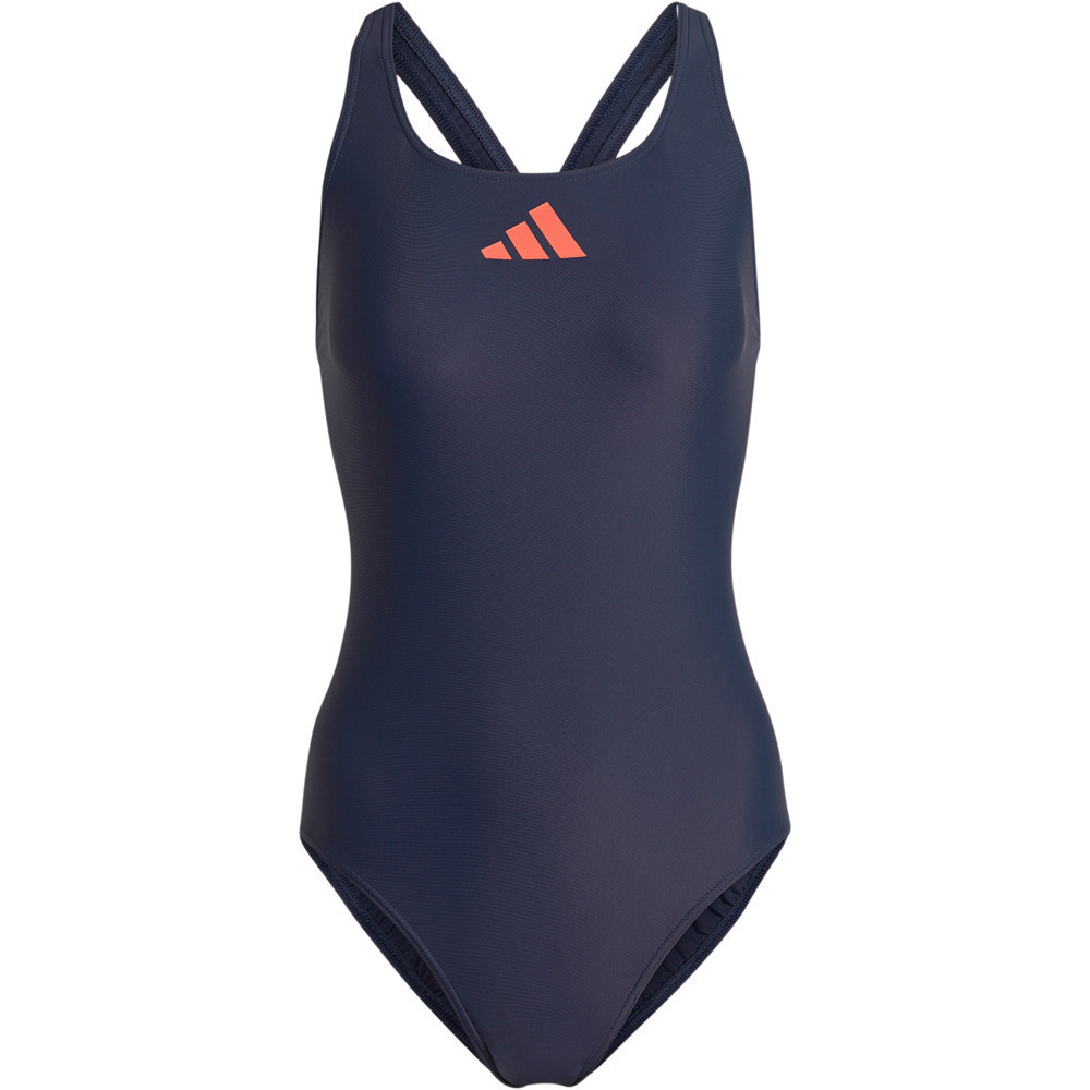 adidas bañador natación mujer 3 Bar Logo 04