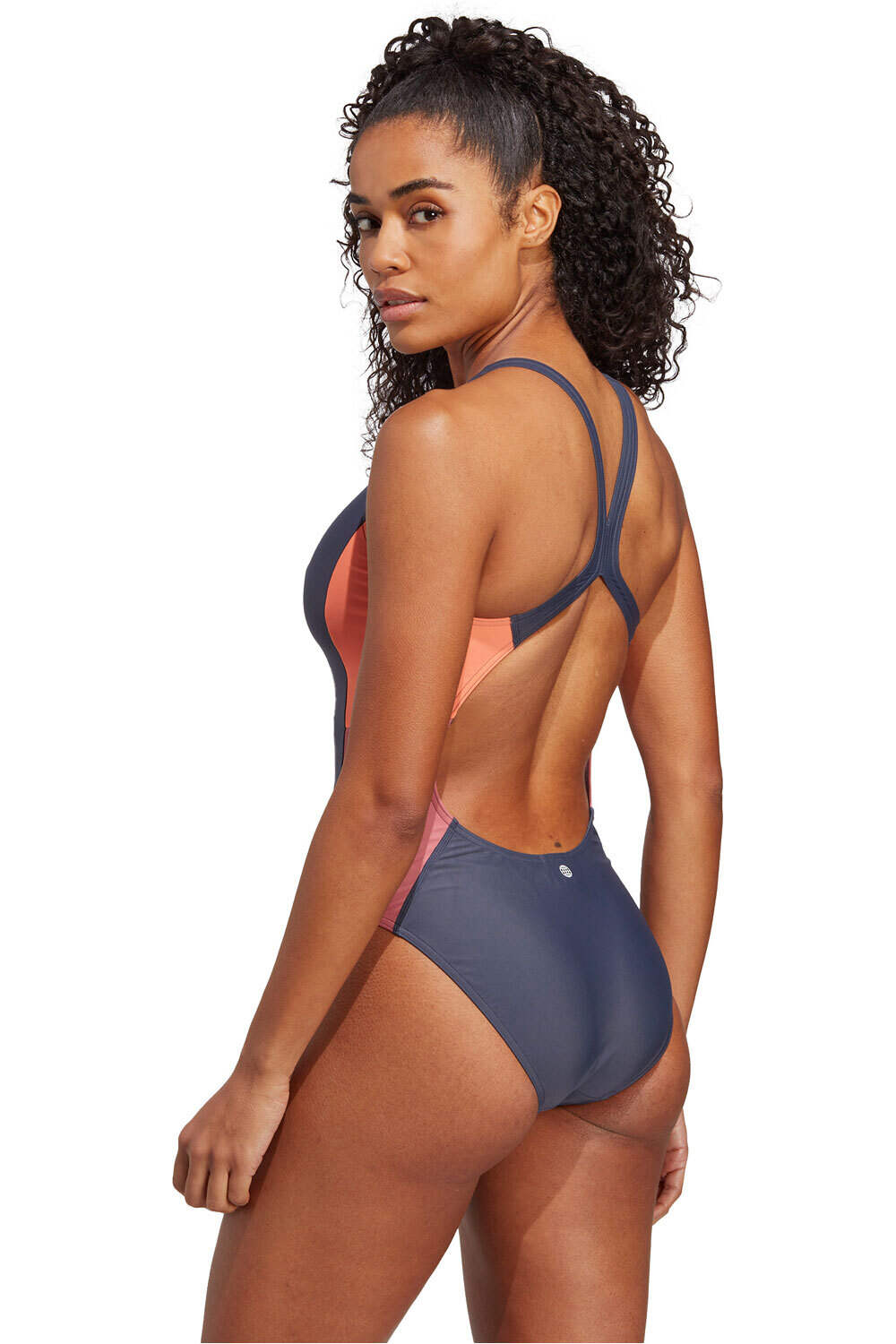 adidas bañador natación mujer Colourblock vista trasera