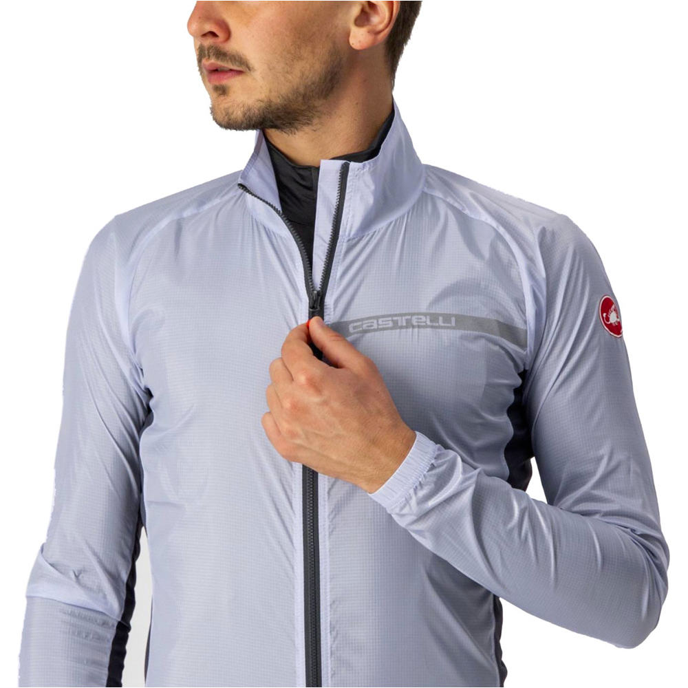 Castelli chaqueta impermeable ciclismo hombre Chaqueta Squadra Stretch vista detalle