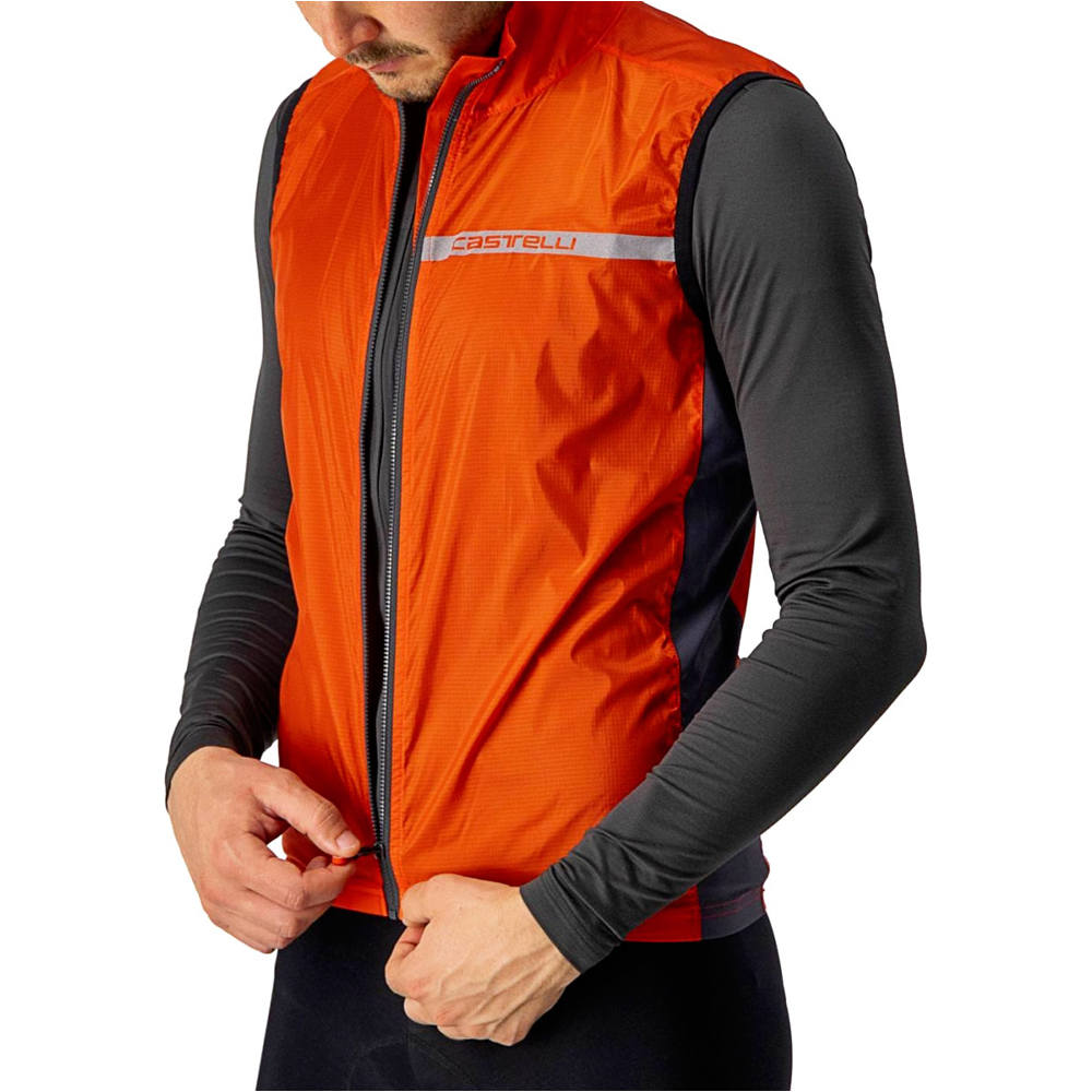 Castelli chaleco ciclismo hombre Chaleco Squadra Stretch vista detalle