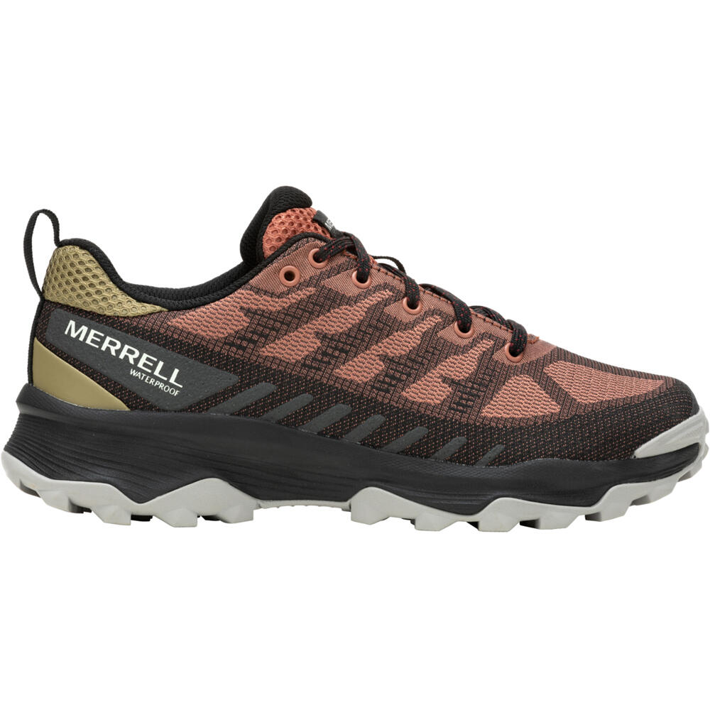 Speed eco waterproof zapatilla trekking mujer Negro (36)