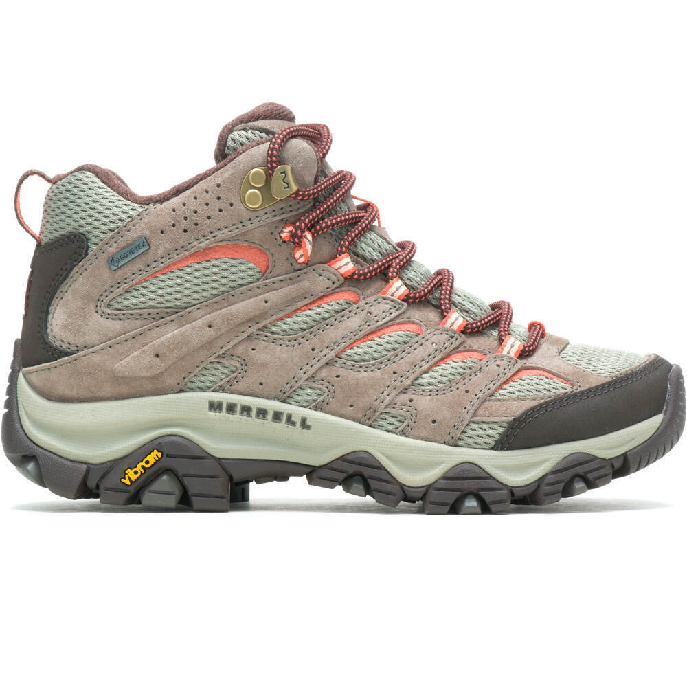 Merrell bota trekking mujer MOAB 3 MID GTX lateral exterior