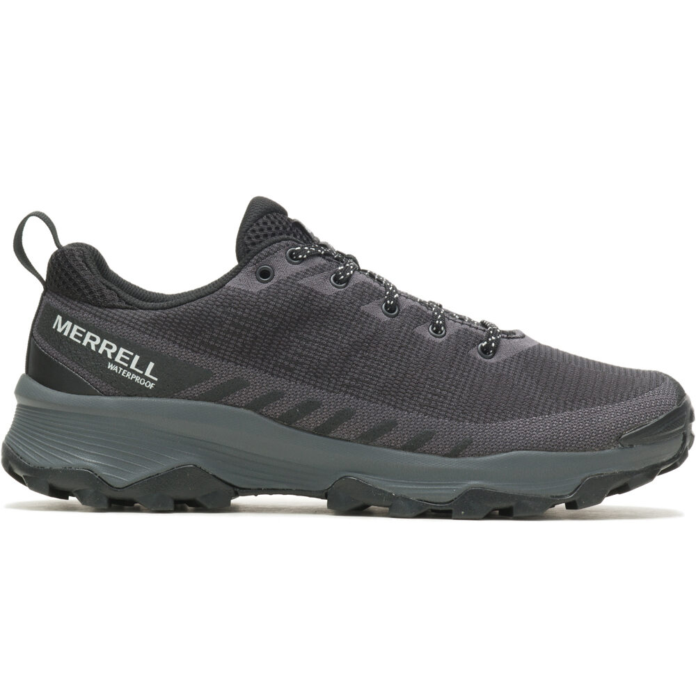 Speed eco waterproof zapatilla trekking hombre Negro (49)