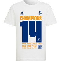 adidas camiseta entrenamiento niño R.MADRID WINNER UCL JR 22 vista frontal