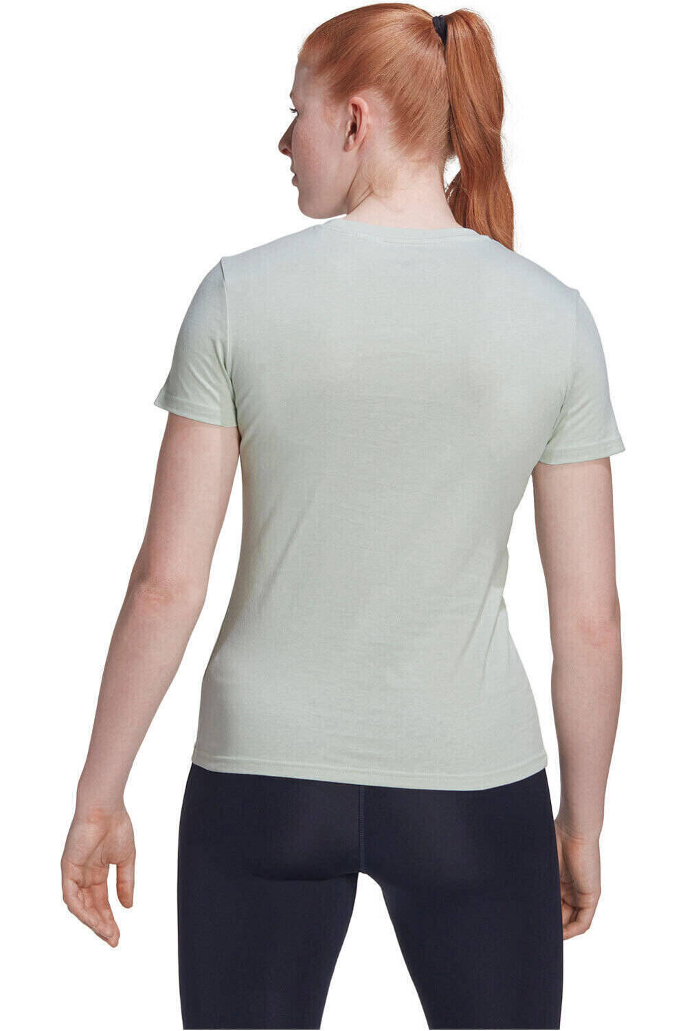 adidas camiseta montaña manga corta mujer Terrex Classic Logo vista trasera