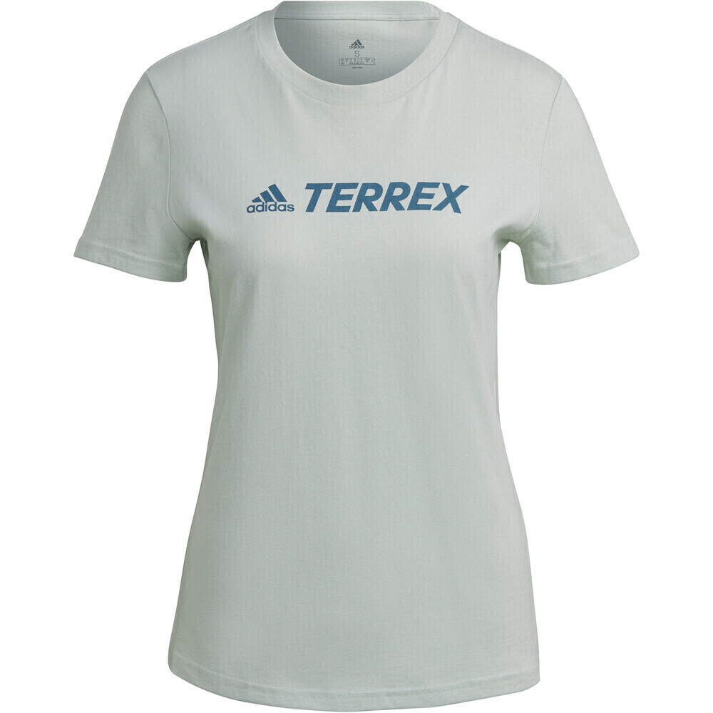 adidas camiseta montaña manga corta mujer Terrex Classic Logo 04