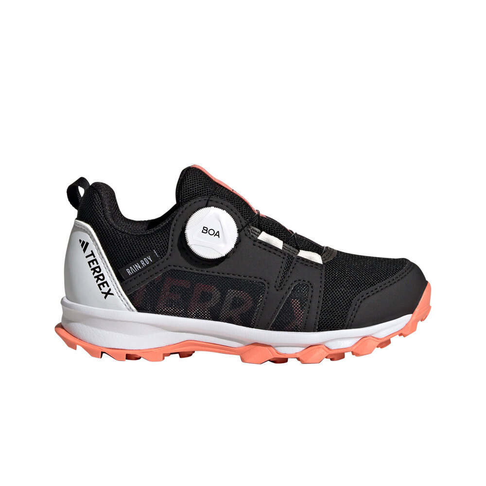 adidas zapatilla trekking niño Terrex Agravic BOA RAIN.RDY Trail Running lateral exterior