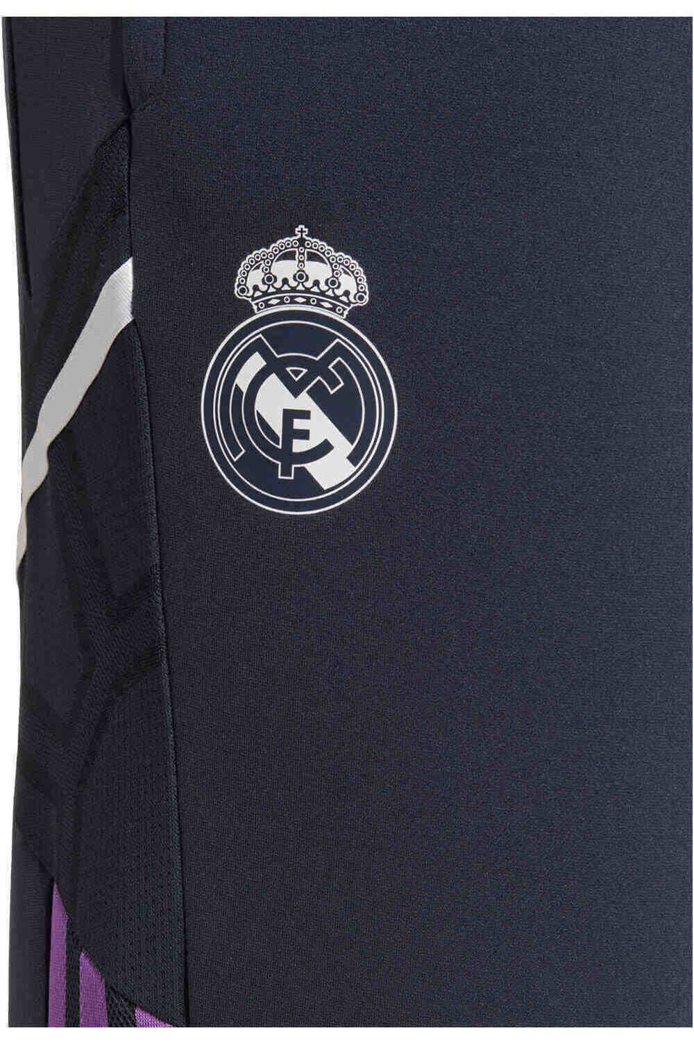 adidas pantalones largos futbol Real Madrid Condivo 22 entrenamiento vista trasera