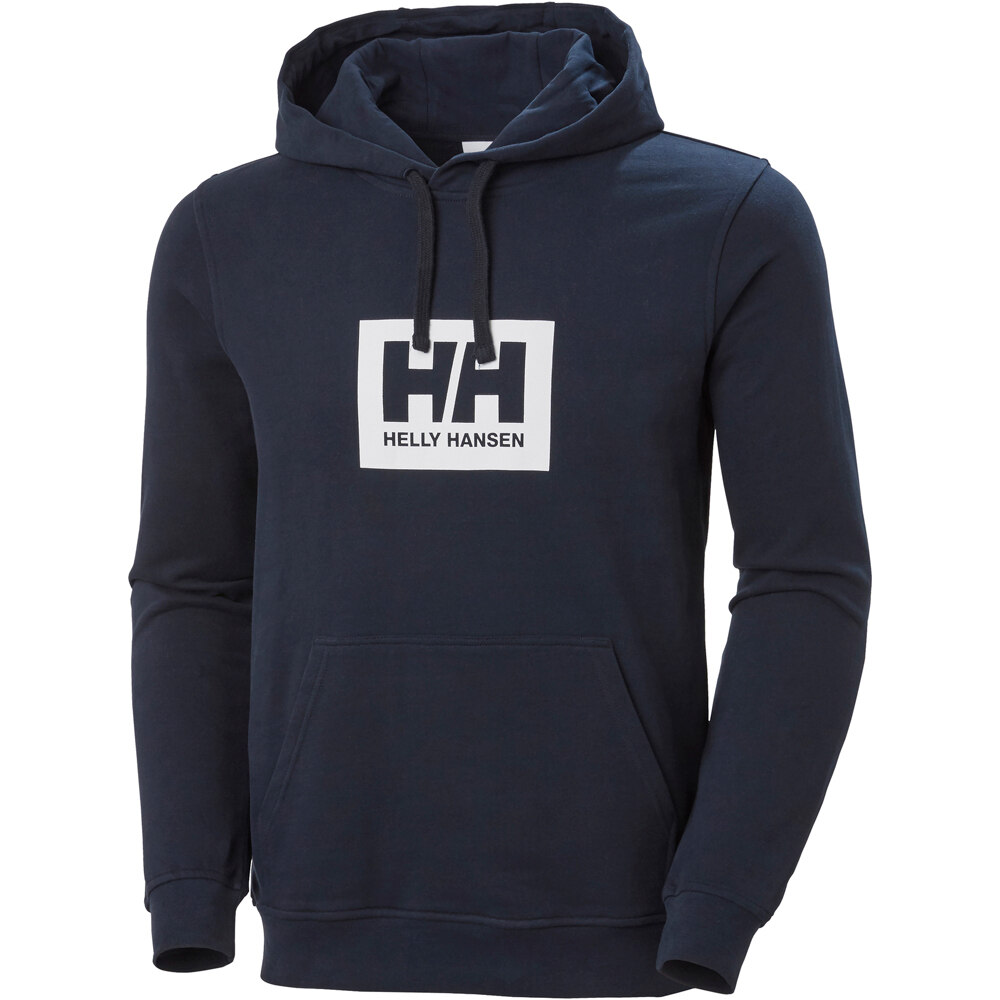 Helly Hansen sudadera hombre HH BOX HOODIE vista frontal