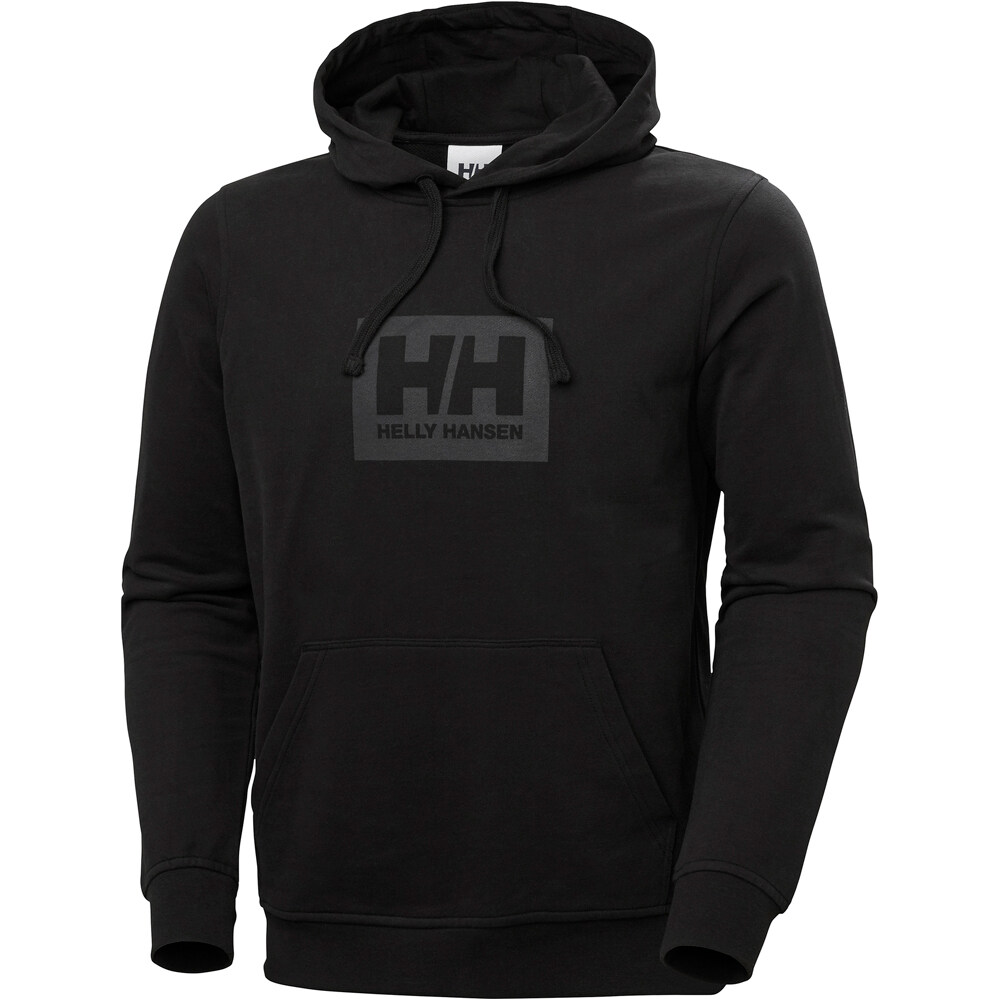 Hh box sudadera hombre Negro (XL)