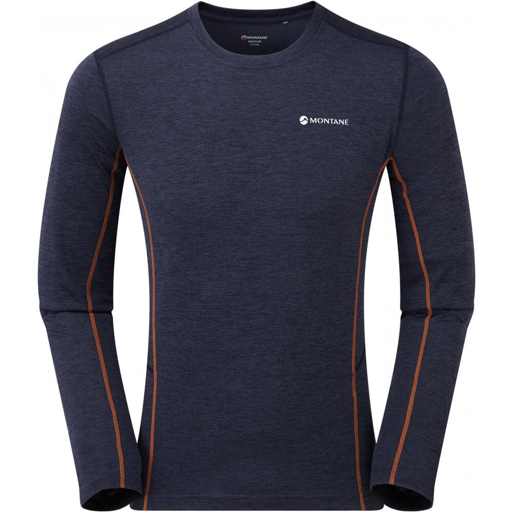 Montane camiseta montaña manga larga hombre DART LONG SLEEVE T-SHIRT vista frontal