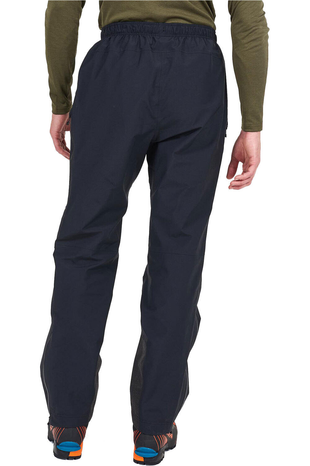 Montane pantalón impermeable hombre PAC PLUS XT PANTS-REG LEG vista trasera