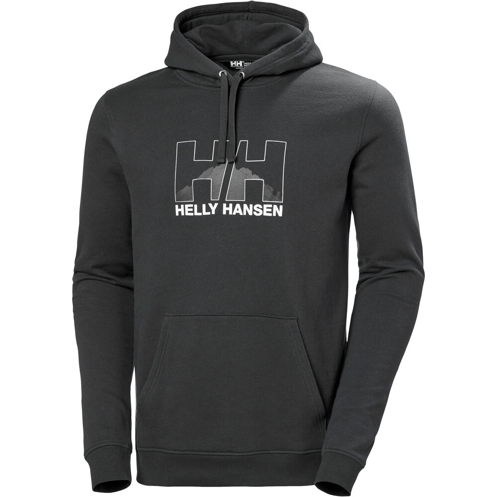 Helly Hansen Sudaderas Montaña Hombre NORD GRAPHIC PULL OVER HOODIE vista frontal