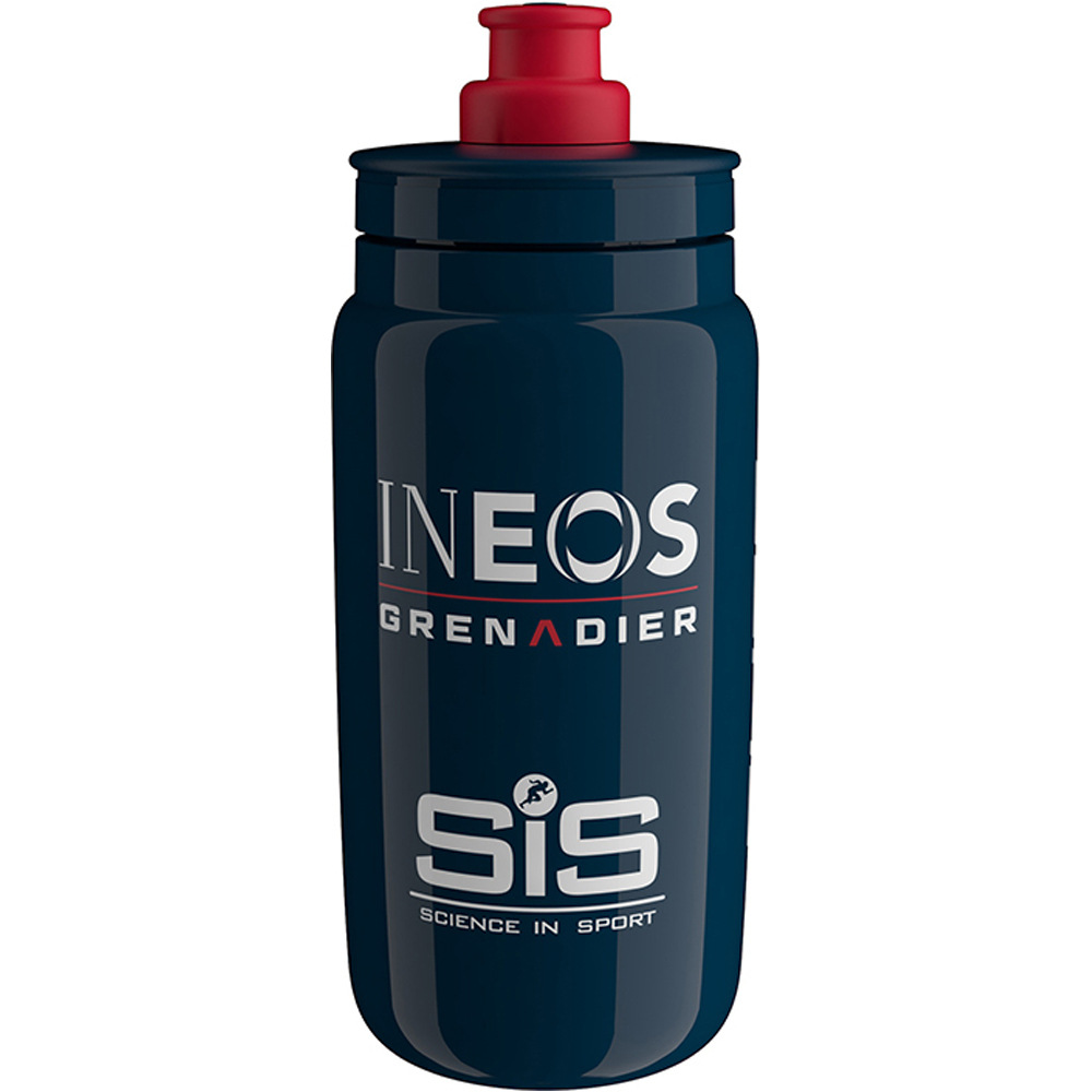 Elite bidones ciclismo FLY TEAM INEOS-GRENADIERS AZ 550 ml 2022 vista frontal