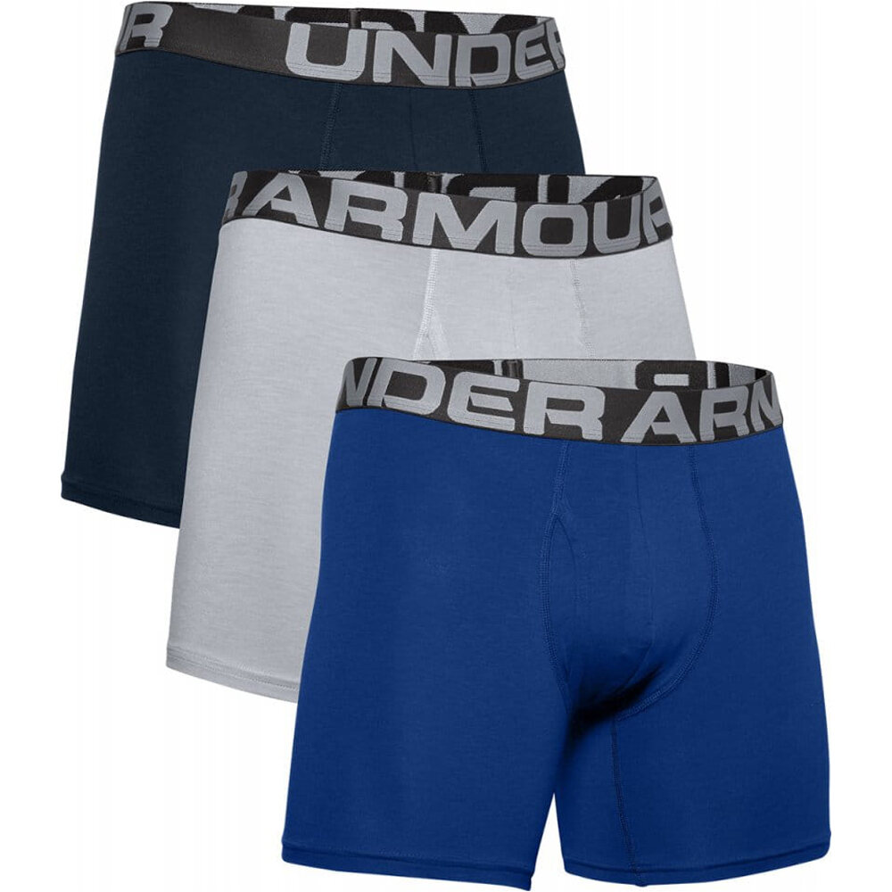 Under Armour boxer UA Charged Cotton 6in 3 Pack vista detalle