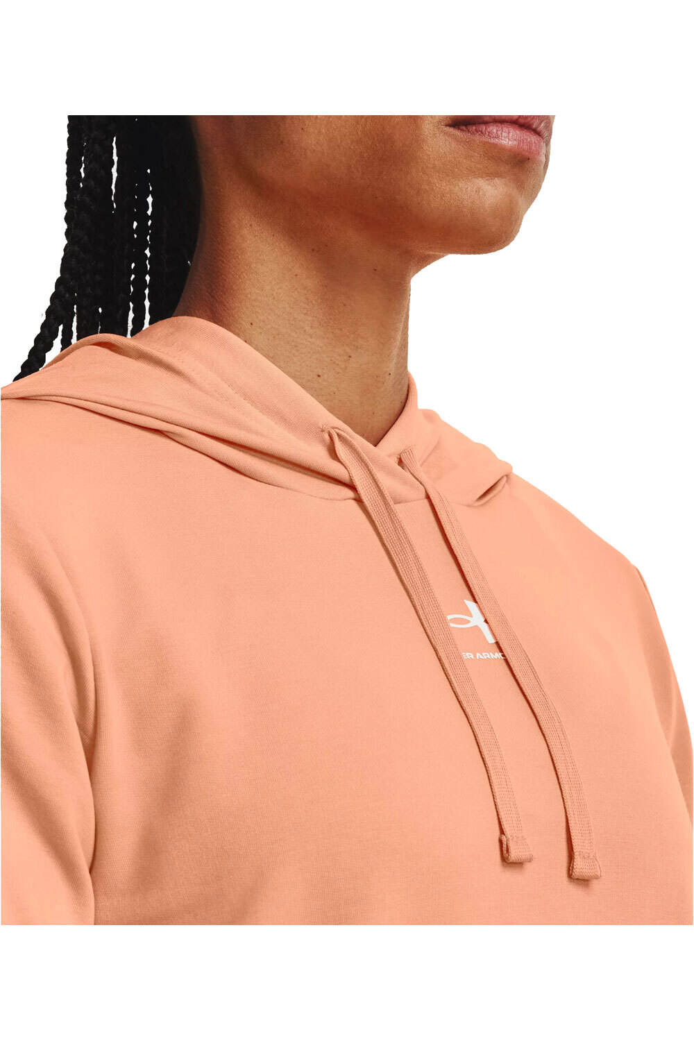 Under Armour sudadera mujer Rival Terry Hoodie vista detalle