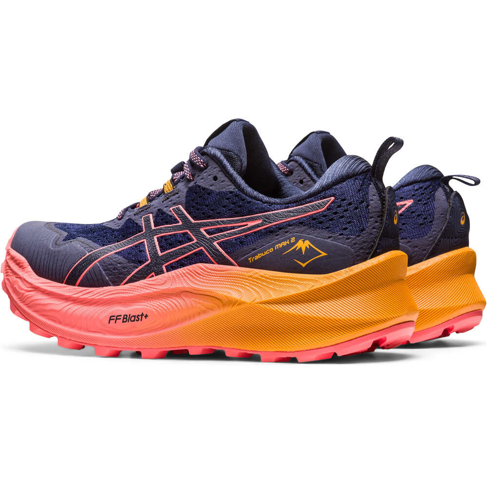 Asics zapatillas trail mujer Trabuco Max 2 vista trasera