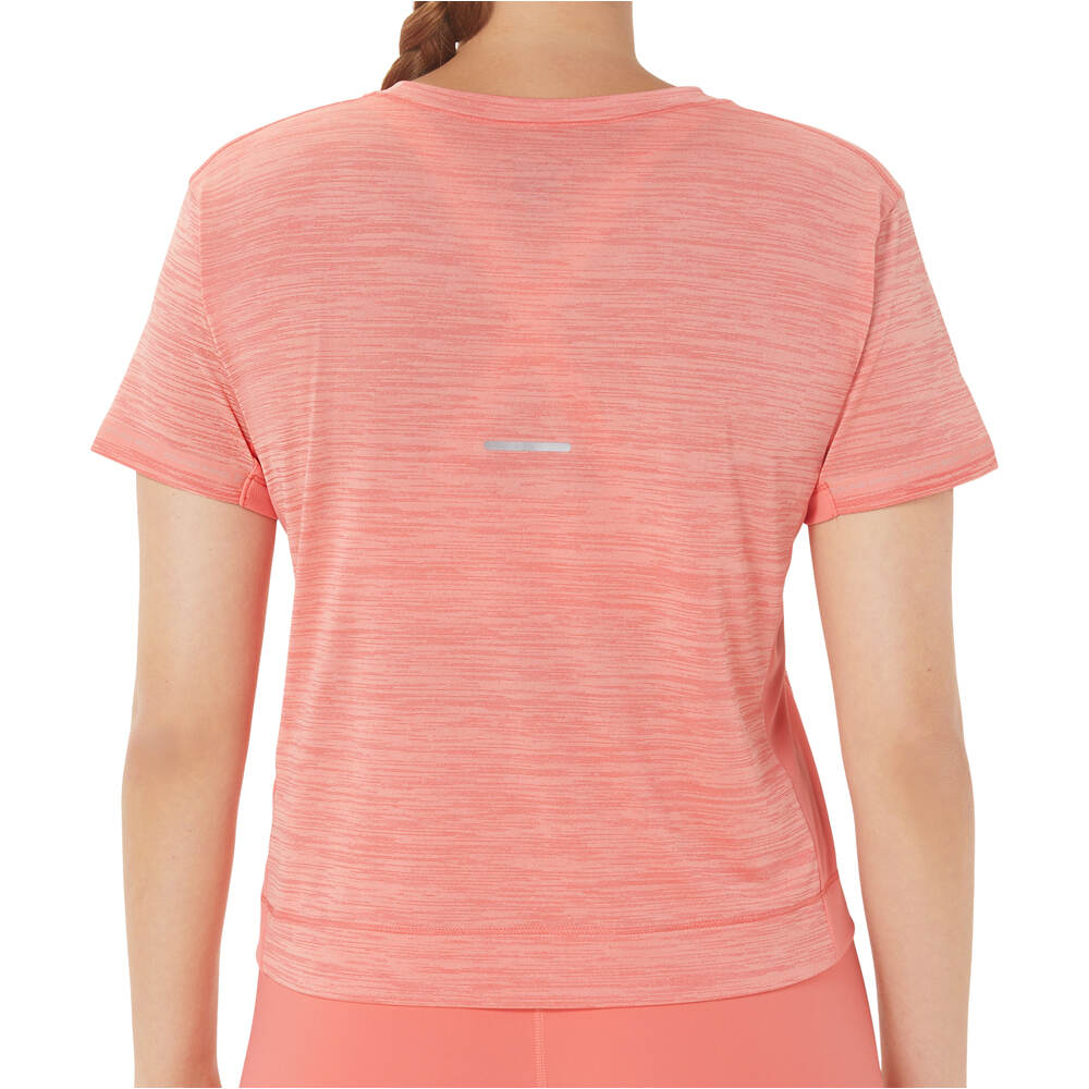 Asics camiseta entrenamiento manga corta mujer RACE CROP TOP 05