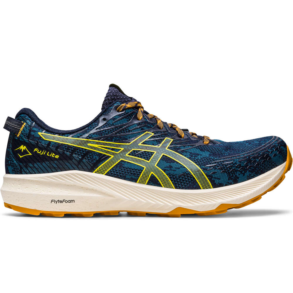 Asics zapatillas trail hombre Fuji Lite 3 lateral exterior