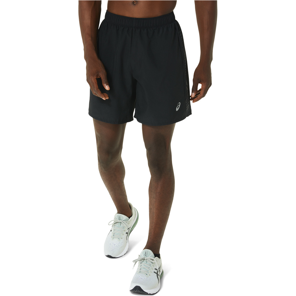 Asics Mallas cortas Running Core Sprinter Performance Black Negro Hombre