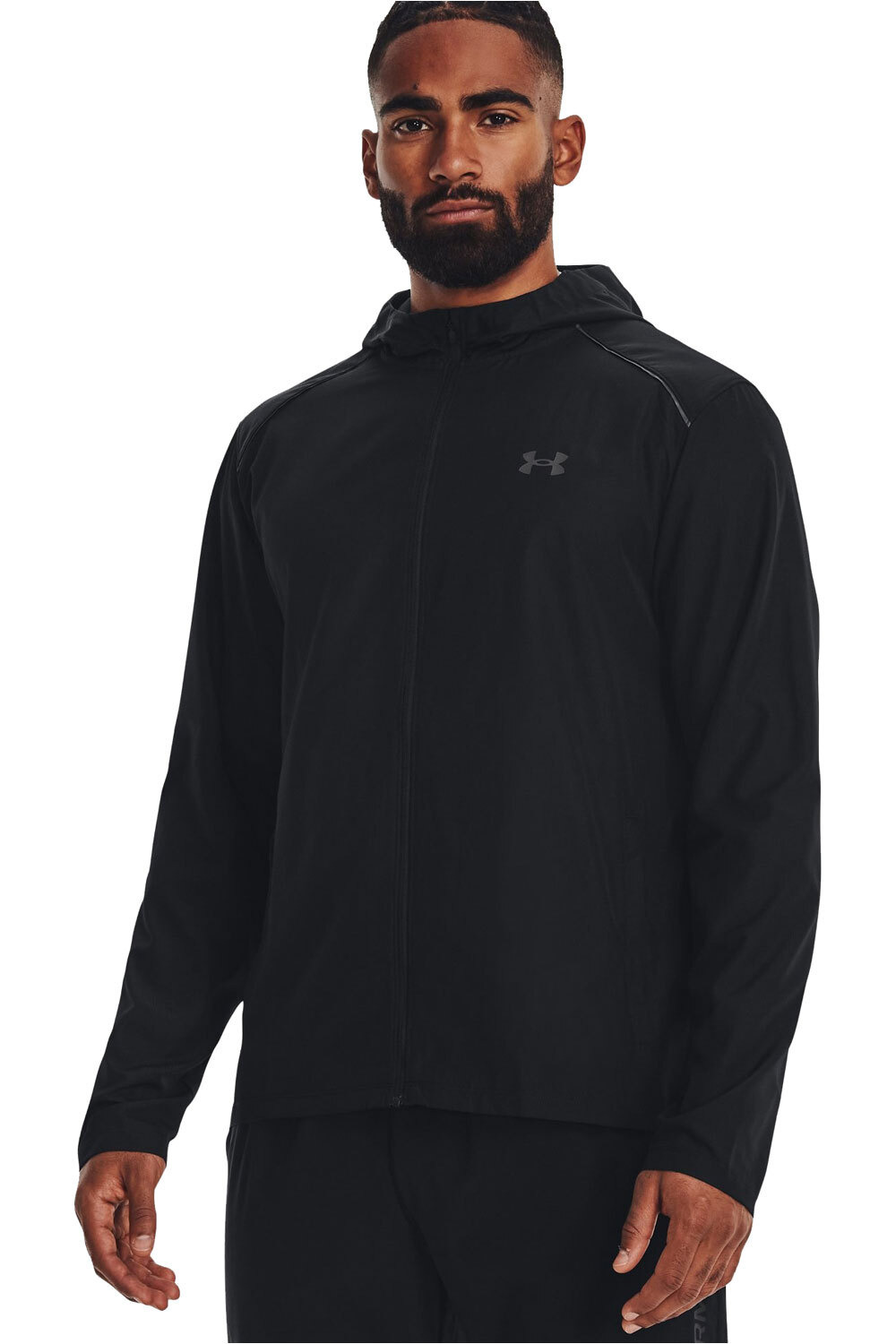 Under Armour CHAQUETA RUNNING HOMBRE UA STORM RUN HOODED JACKET vista frontal