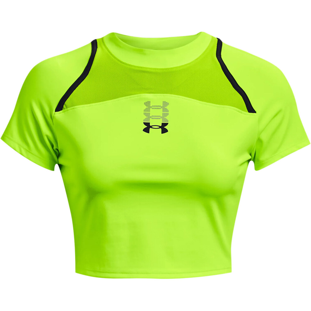 Run anywhere camiseta entrenamiento manga corta mujer Verde (XS)