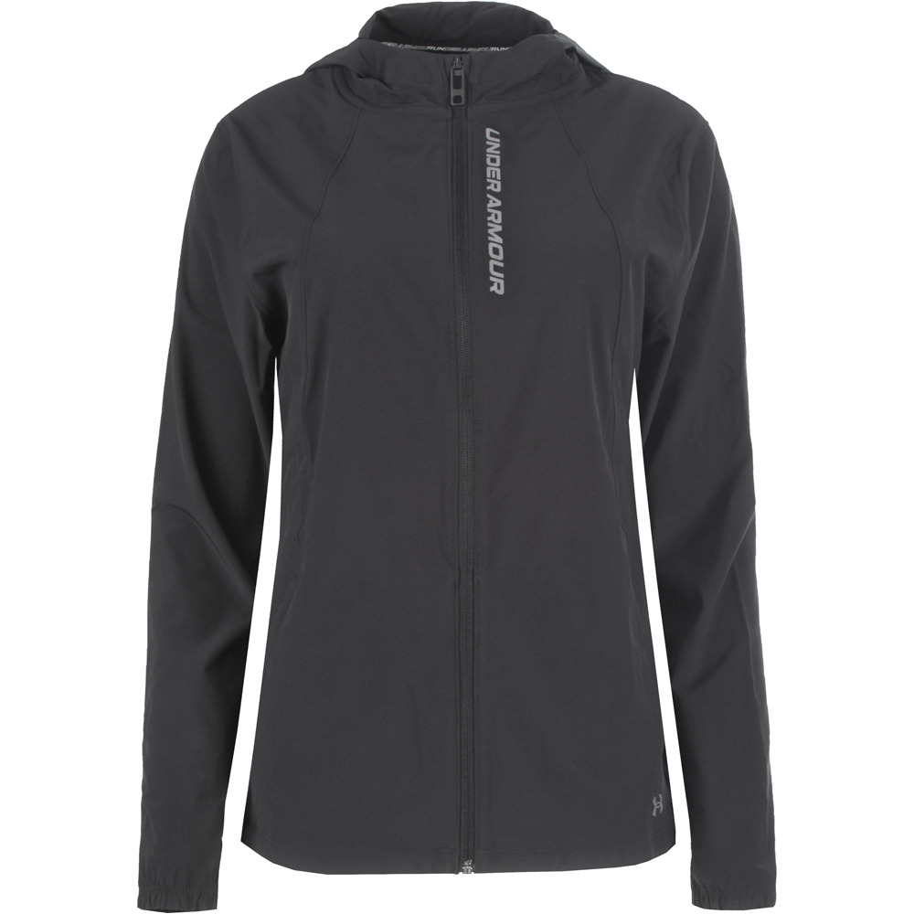 Outrun the storm CHAQUETA RUNNING MUJER Negro (L)