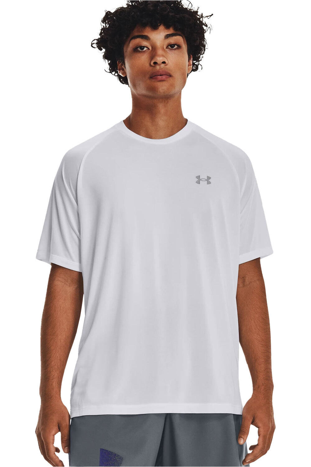 Under Armour camiseta fitness hombre UA Tech Reflective SS vista frontal