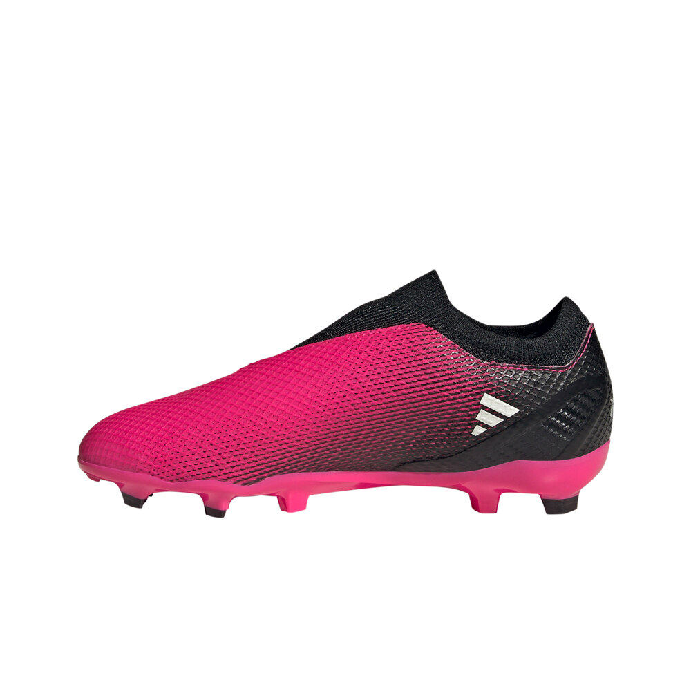 adidas botas de futbol niño cesped artificial X Speedportal.3 Laceless Firm Ground puntera