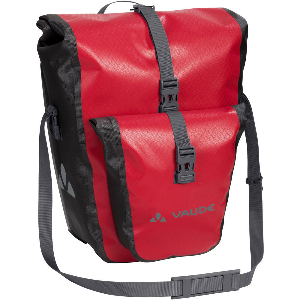 Aqua back plus single alforjas bicicleta Rojo (UNICA)