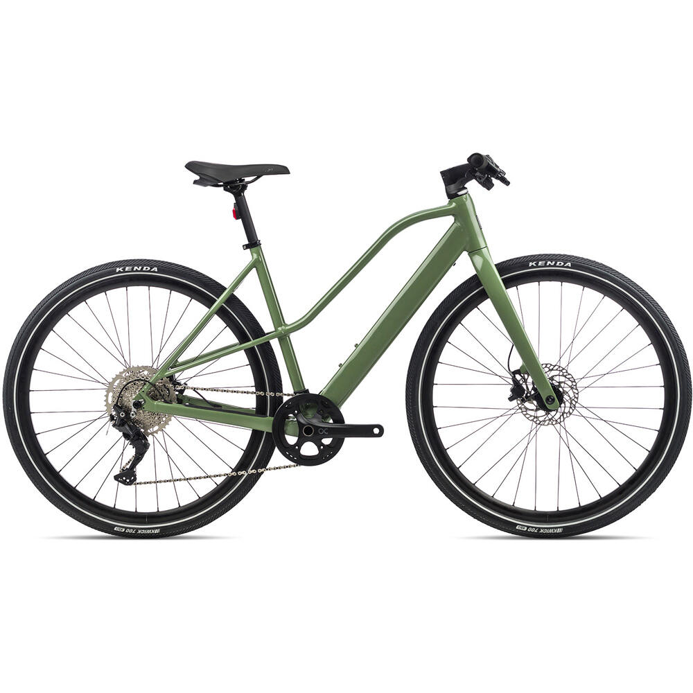 Orbea bicicleta paseo VIBE MID H30 vista frontal