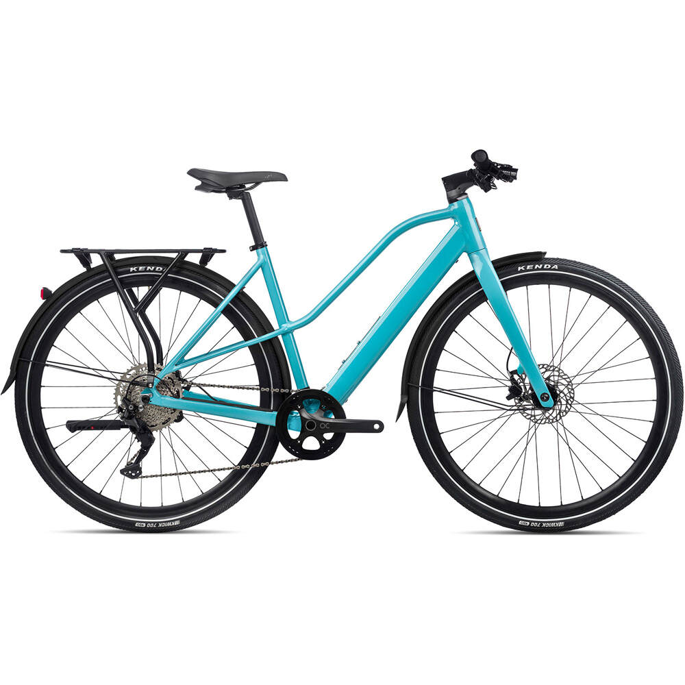 Orbea bicicleta paseo VIBE MID H30 EQ vista frontal