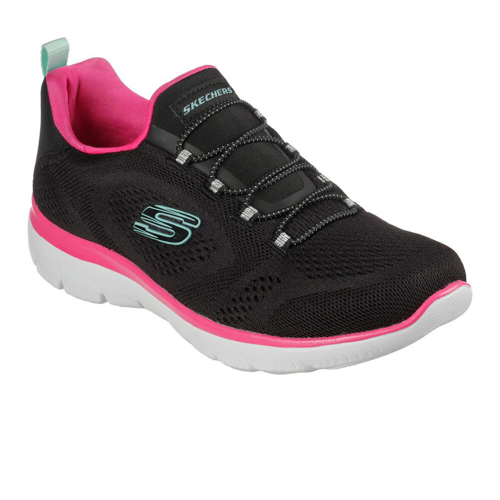 Skechers zapatillas fitness mujer SUMMITS - PERFECT VIEWS NERS lateral interior