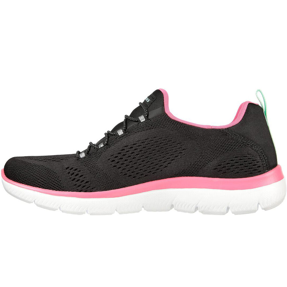 Skechers zapatillas fitness mujer SUMMITS - PERFECT VIEWS NERS vista trasera