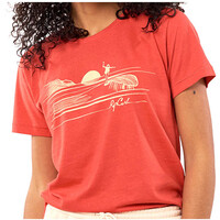 Rip Curl camiseta manga corta mujer RE-ENTRY CREW NECK TEE vista frontal