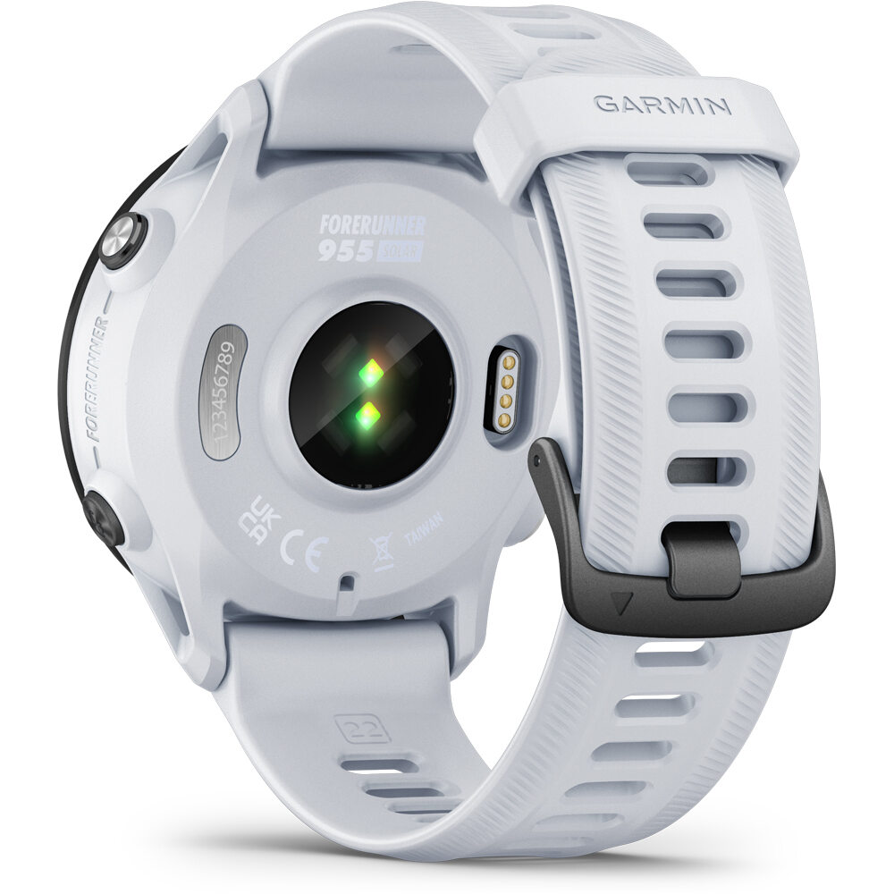 Garmin pulsómetros con gps Forerunner 955 Solar Blanco 01